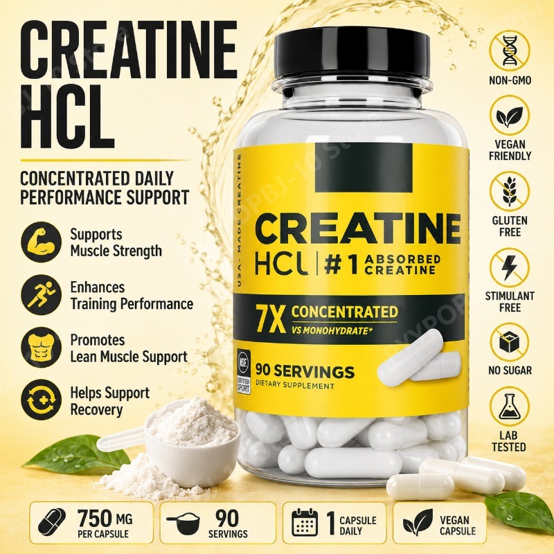 Nutrition In Fitness - Креатин HCl 750 мг, 90 капсул,