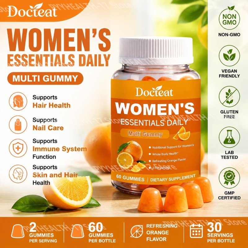 Multivitamin Gummy Adult - Жевательные конфеты Docteat Women's Essentials Daily