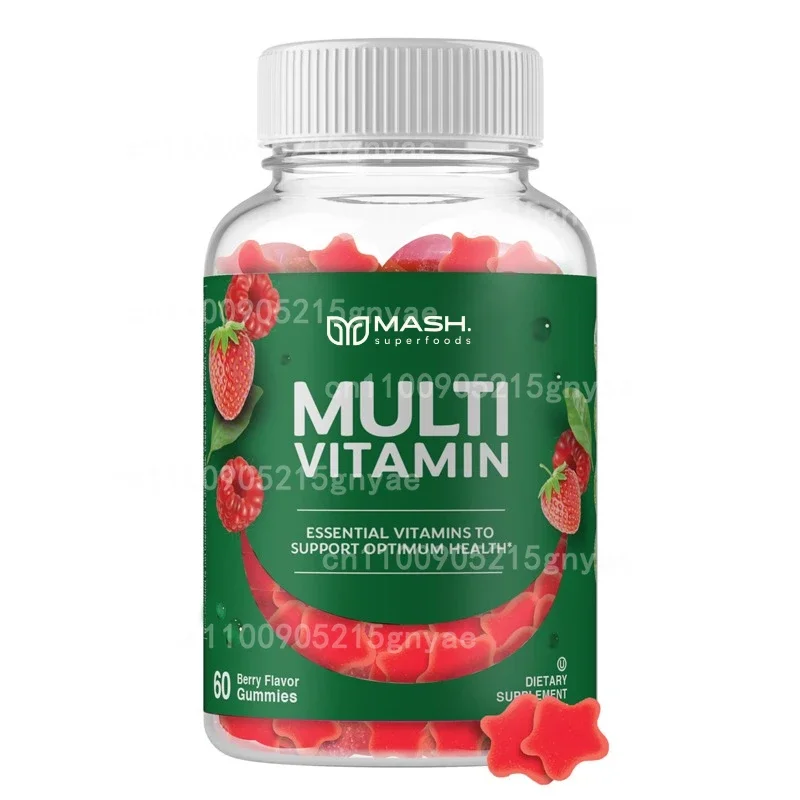 Multivitamin Gummy Adult - Сахар - Бесплатные детские мультивитаминные жевательные