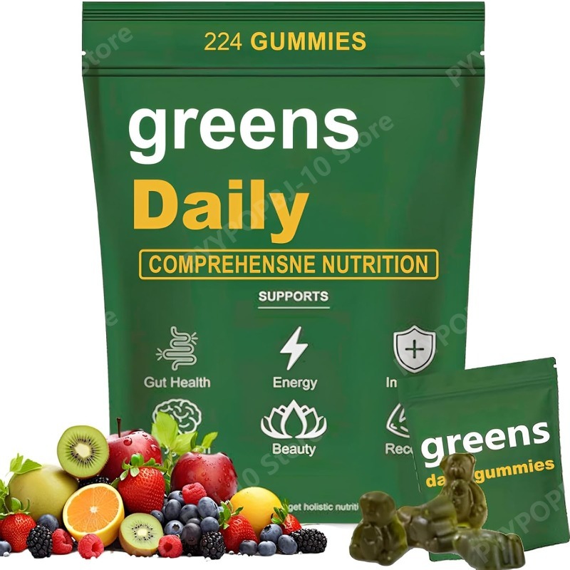 Multivitamin Gummy Adult - Органические жевательные конфеты Greens Gummies с