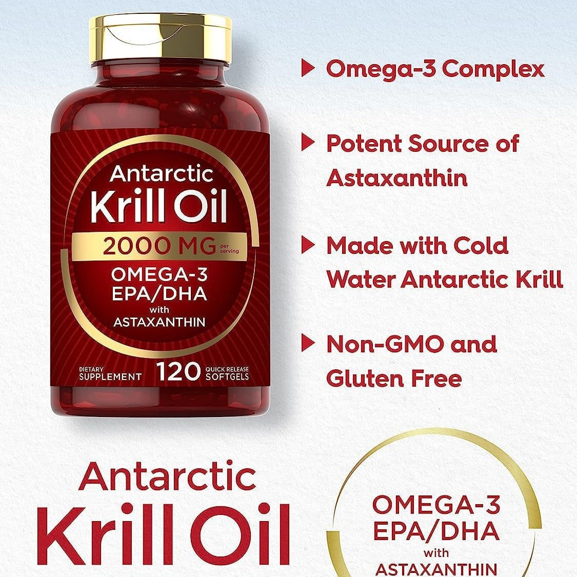 Nutrition In Fitness - Мягкие капсулы с маслом Krill, дополняющие