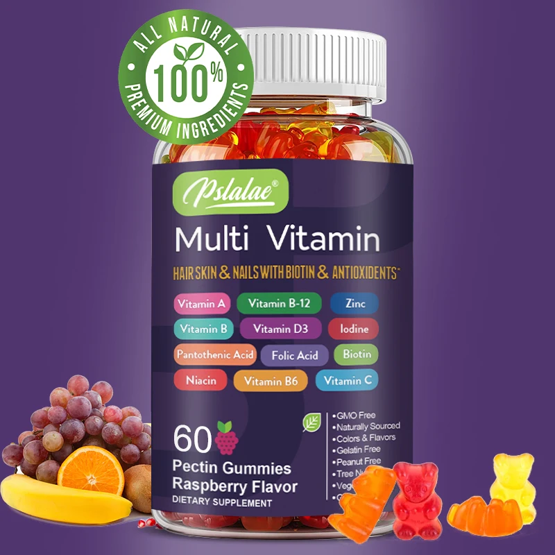 Multivitamin Gummy Adult - Мультивитаминные жевательные конфеты — улучшают уровень