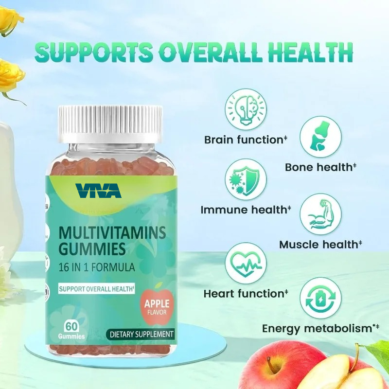 Multivitamin Gummy Adult - Многофункциональные витаминные жевательные конфеты 16 в