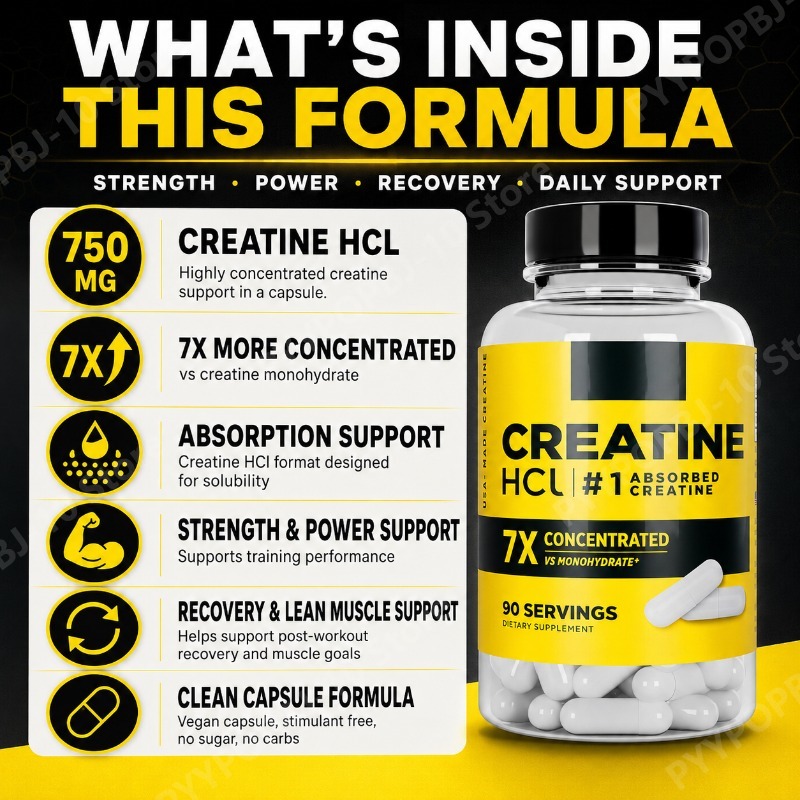 Креатин HCl 750 мг, 90 капсул, – обзор и цена Nutrition In Fitness