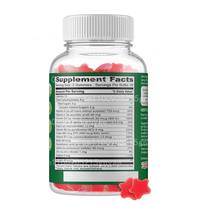 Сахар - Бесплатные детские мул – обзор и цена Multivitamin Gummy Adult