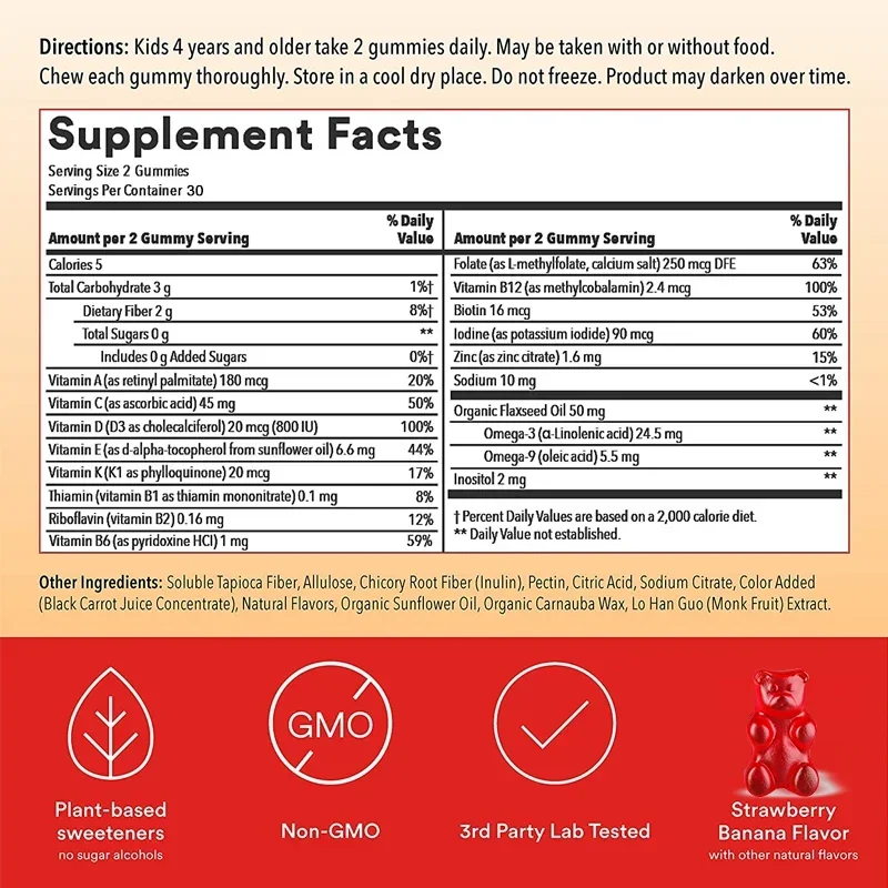 Детские желаемые жевательные к – обзор и цена Multivitamin Gummy Adult
